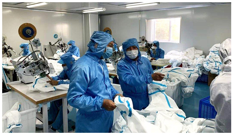 防護服鞋底防滑